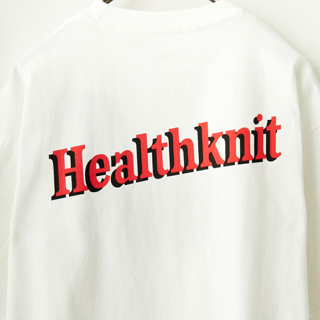 Health knit [ヘルスニット] プリントTシャツ [HR24S-M012] WHITE