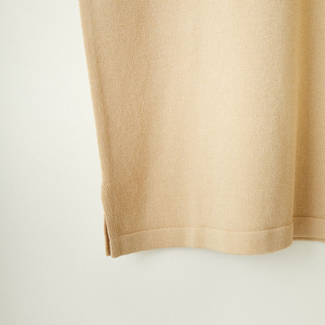 Kelen [ケレン] バイカラーハーフスリーブニットトップス [LKL24HBL2108] BEIGE