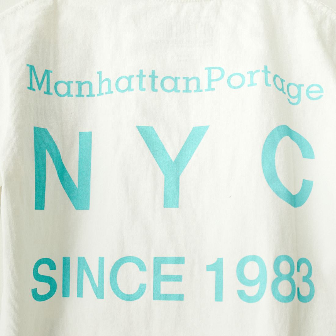 MANHATTAN PORTAGE [マンハッタンポーテージ] キッズ ショートスリーブ プリントTシャツ [MP-KIDS-04] 01 WHITE2