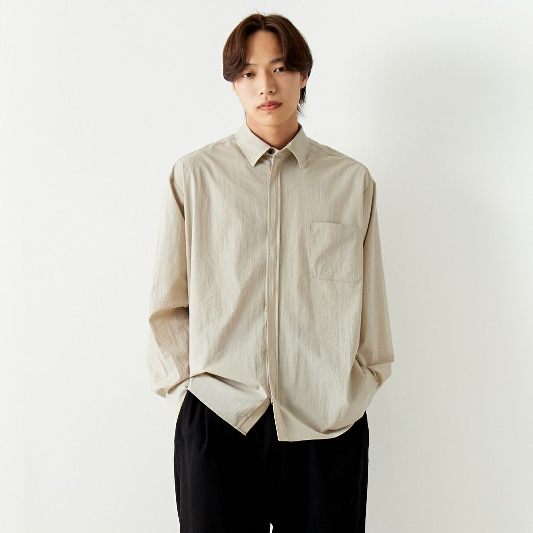 MOON GREY&&モデル身長：179cm 着用サイズ：3&&