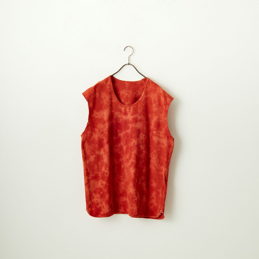 ATA [アタ] ヘンプオーガニックコットン スリーブレスTシャツ [A01-02026] PRIME RED