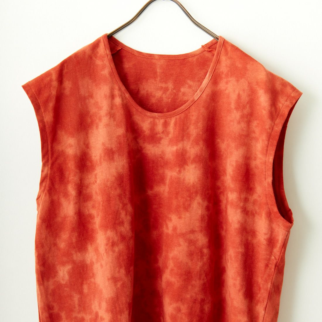 ATA [アタ] ヘンプオーガニックコットン スリーブレスTシャツ [A01-02026] PRIME RED