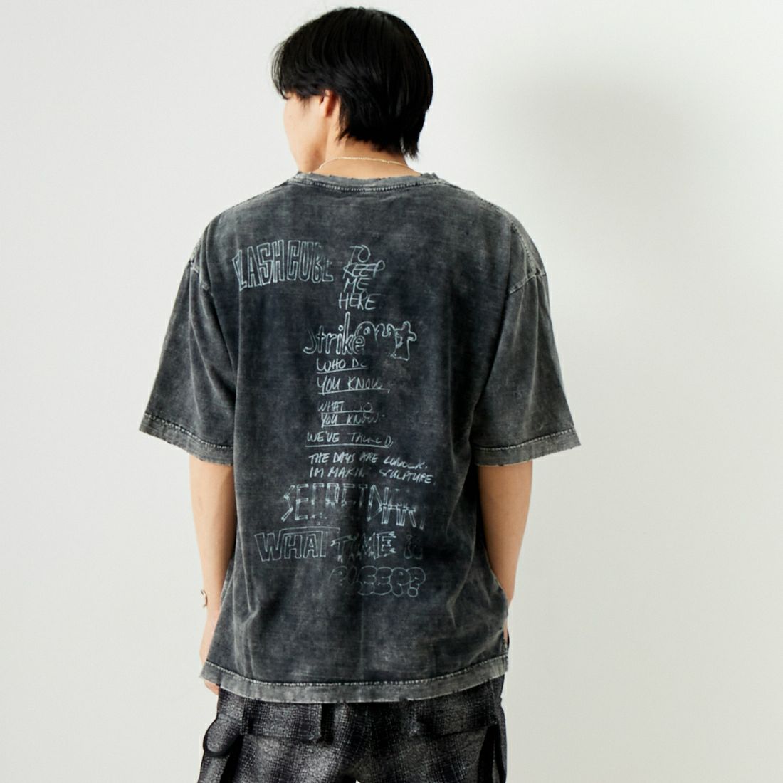 Maison MIHARA YASUHIRO [メゾン ミハラヤスヒロ] ブリーチドTシャツ [A12TS602]