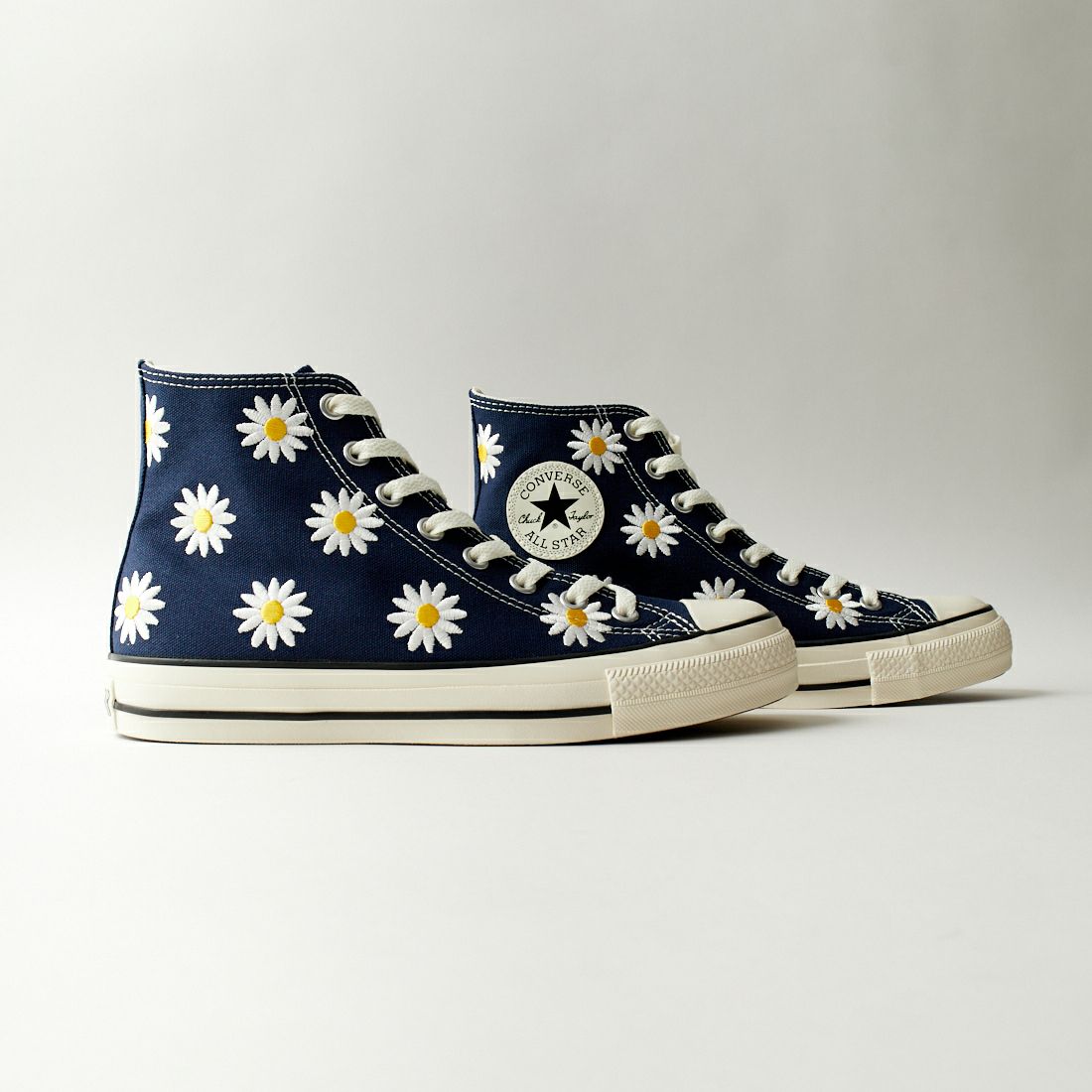 CONVERSE [コンバース] オールスター デイジーフラワーHI [AS-DAISYFLOWER-HI] ﾀﾞｰｸﾌﾞﾙｰ