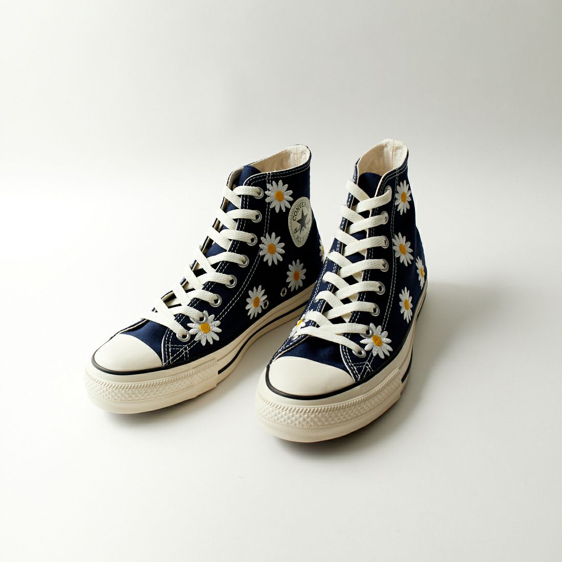 CONVERSE [コンバース] オールスター デイジーフラワーHI [AS-DAISYFLOWER-HI] ﾀﾞｰｸﾌﾞﾙｰ