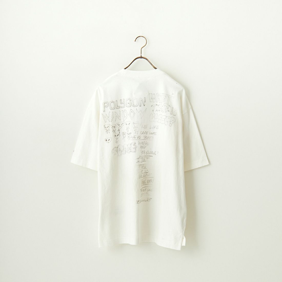 Maison MIHARA YASUHIRO [メゾン ミハラヤスヒロ] ディストレストTシャツ [J12TS532] WHITE