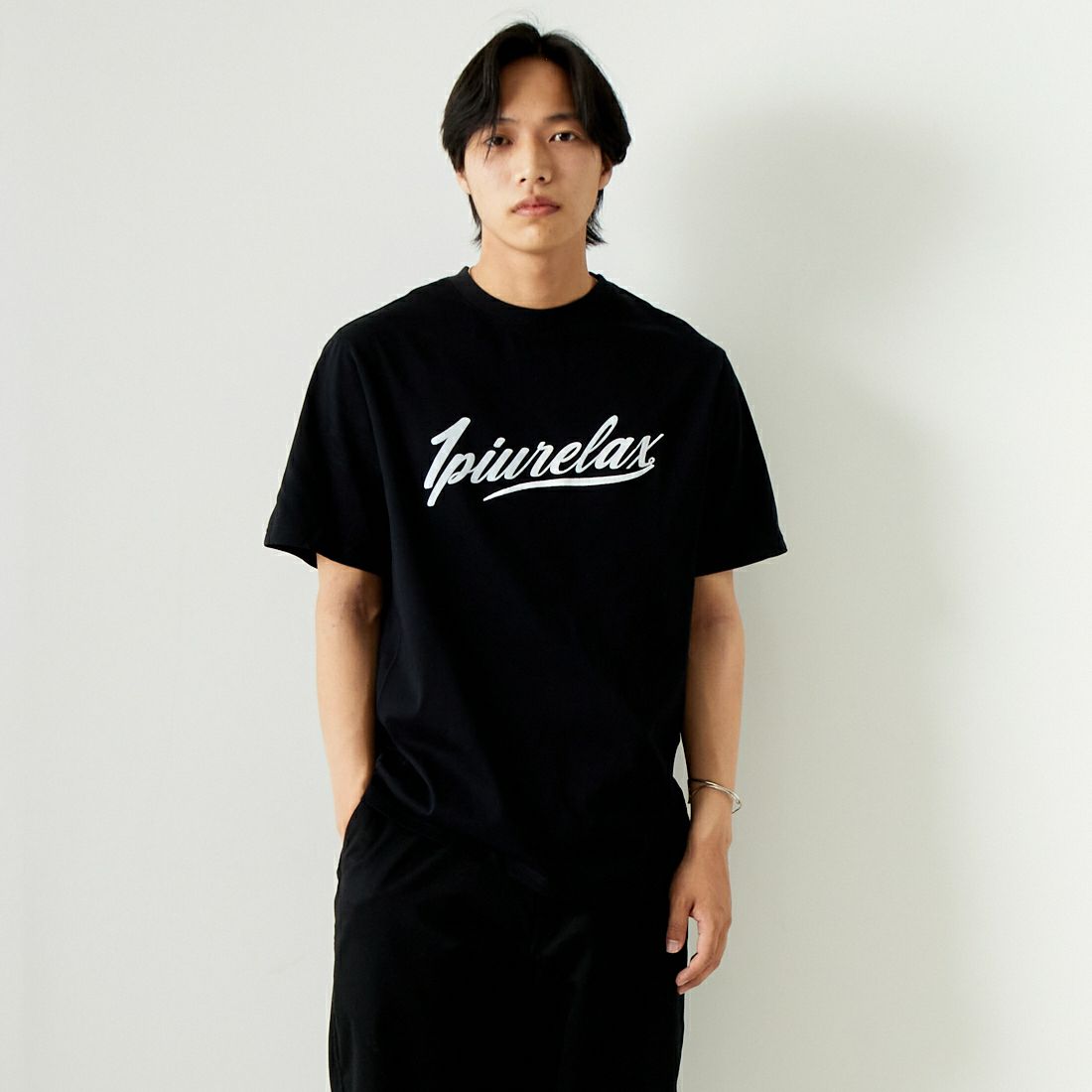 SN90 BLACK&&モデル身長：179cm 着用サイズ：XL&&