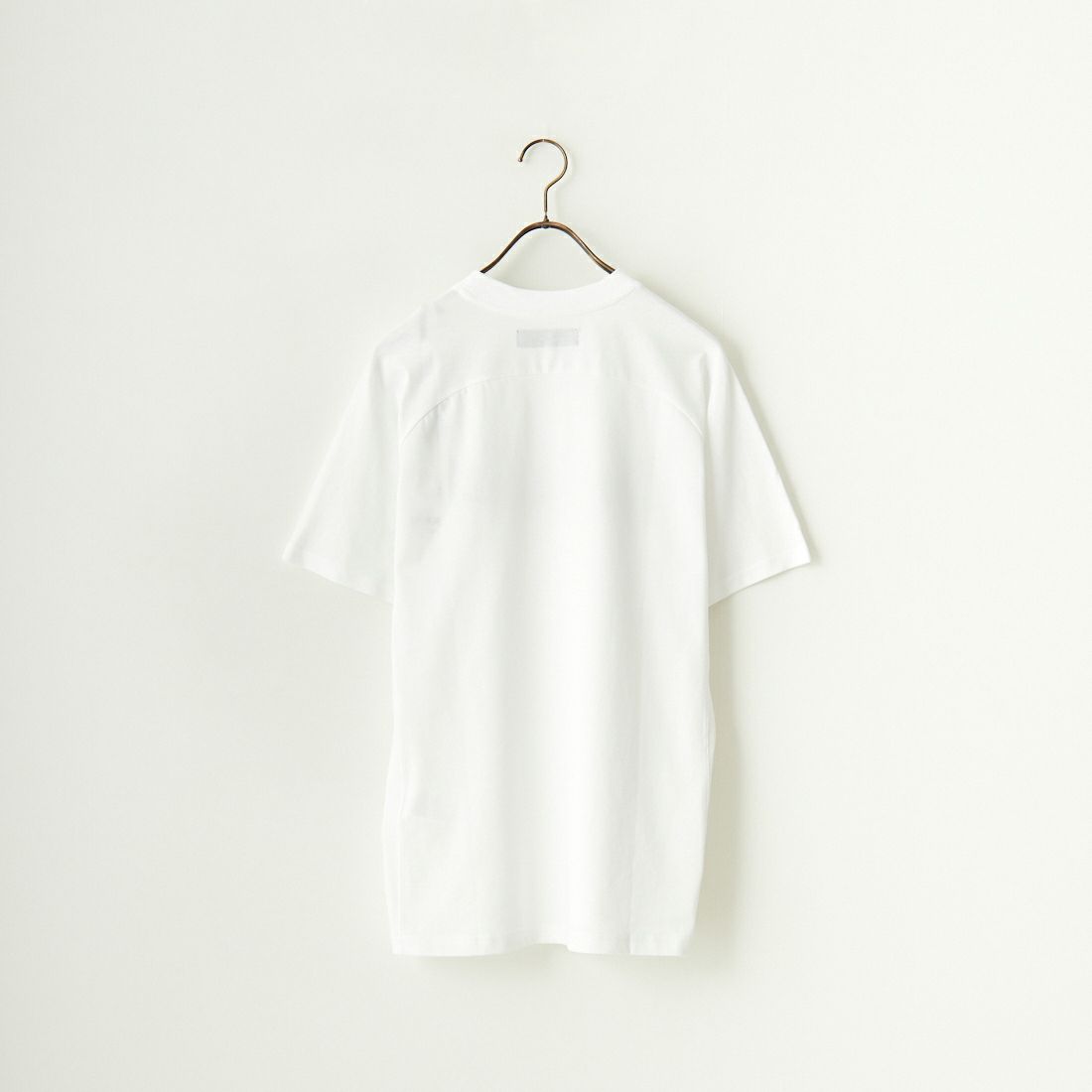 1PIU1UGUALE3 RELAX [ウノ ピゥ ウノ ウグァーレ トレ] フローイングロゴTシャツ [UST-24004] SN10 WHITE