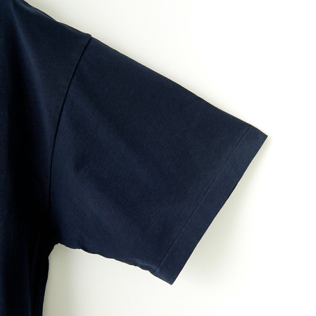 ATELIER BETON [アトリエベトン] ドライクロス モックネックTシャツ [241-31M] NAVY