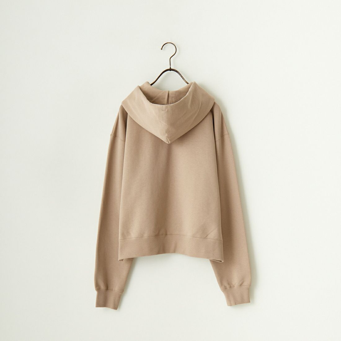 Barbour [バブアー] BARBOURロゴ スウェットフードパーカー [241LOLG002] DK.BEIGE