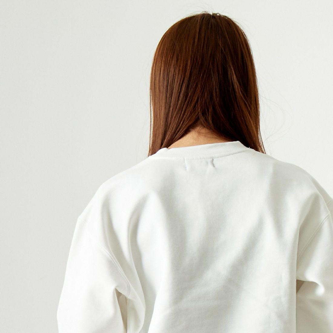 Barbour [バブアー] BARBOURロゴ クルーネックスウェット [241LOLG001] IVORY