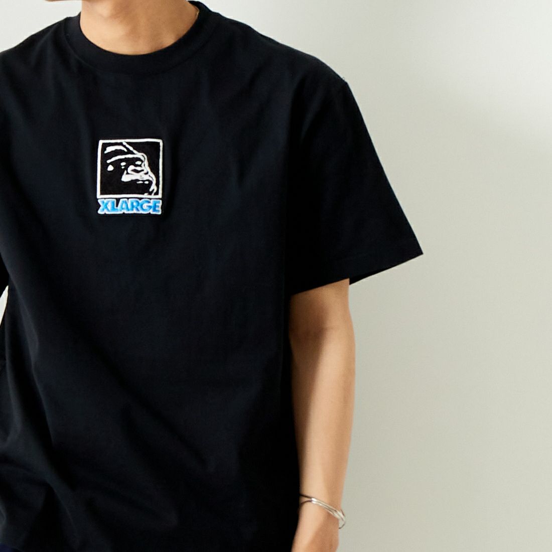 XLARGE [エクストララージ] スクエア刺繍ロゴTシャツ [101241011023 