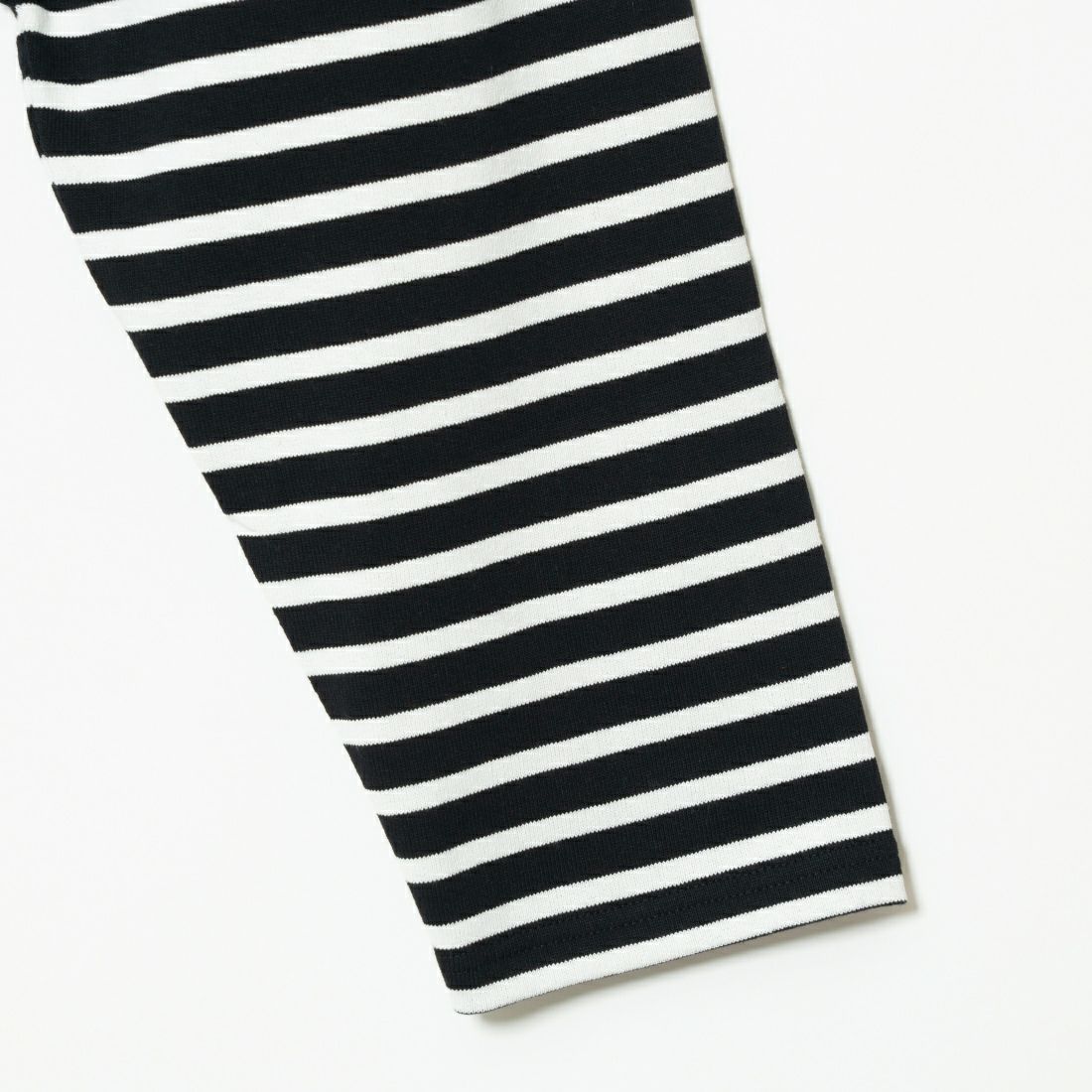 ORCIVAL [オーシバル] ショート丈ボーダープルオーバー [B264] BLACK/WHIT