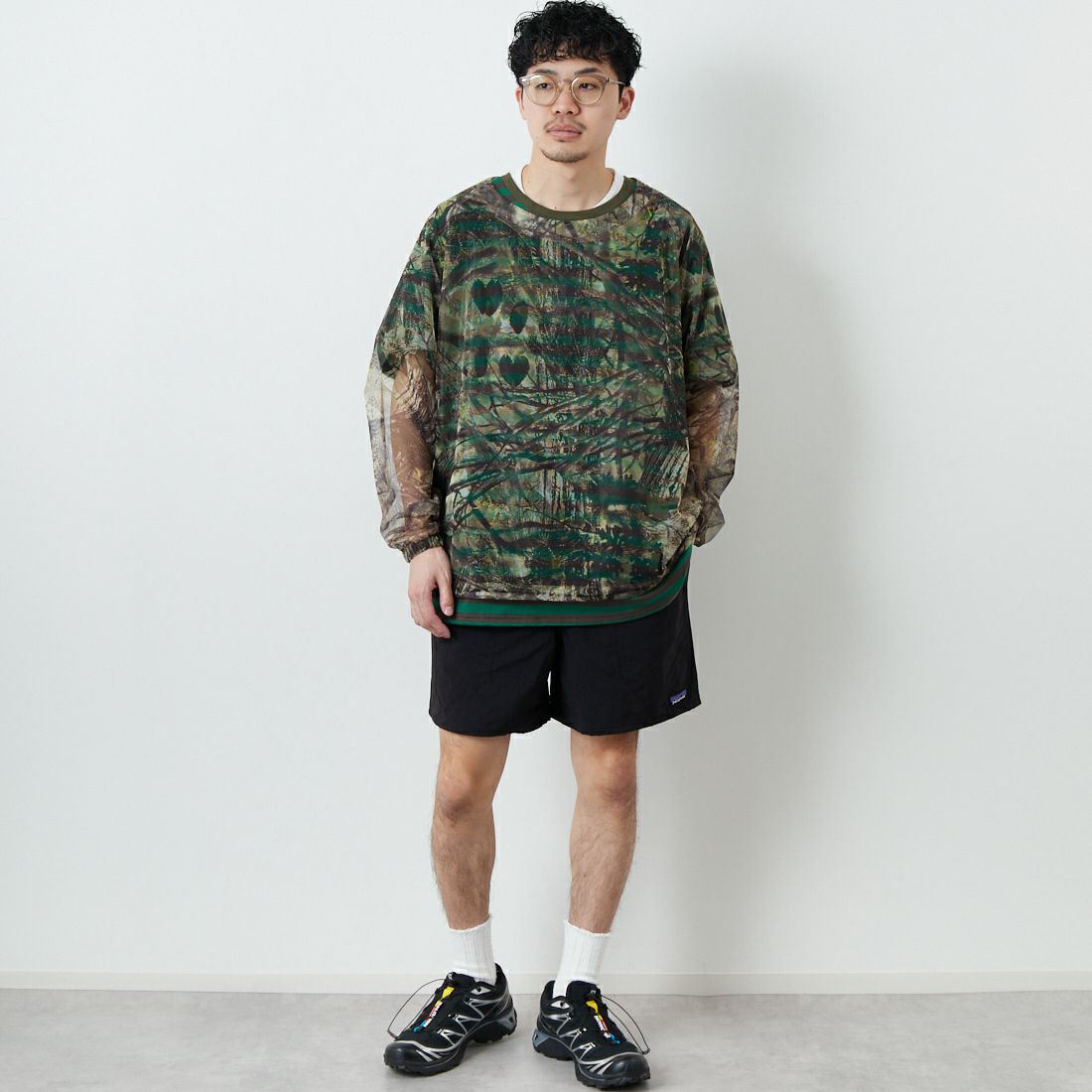 Patagonia 廃盤 バギーズ パンツ フルレングス ネイビー M