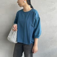 12 BLUE&&モデル身長：156cm 着用サイズ：F&&