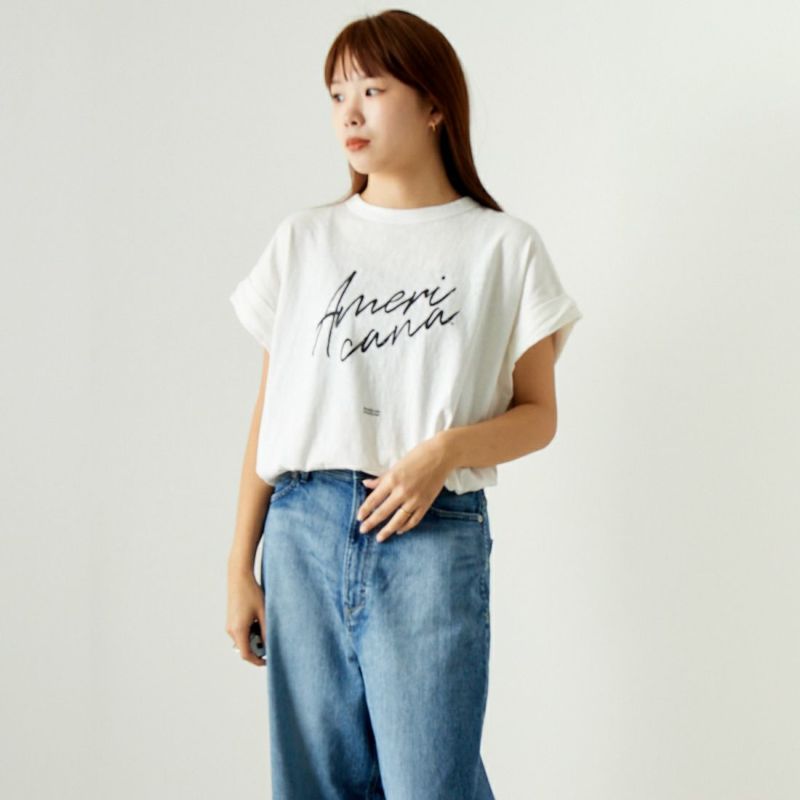 Americana [アメリカーナ] ラグランスリーブ ベースボールTシャツ [BRF 