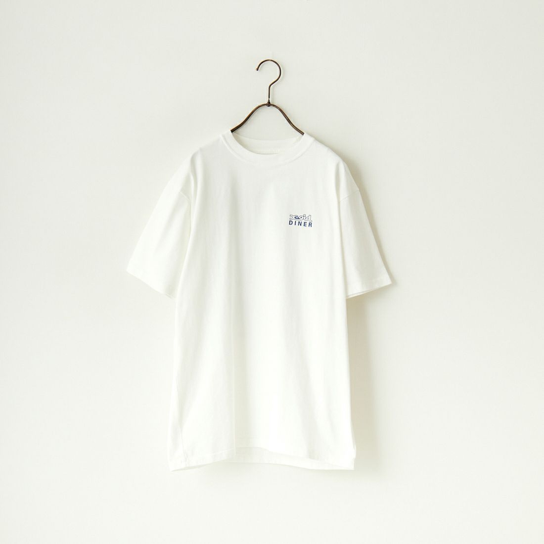 X-girl [エックスガール] ビッグバーガーTシャツ [105241011017] WHITE