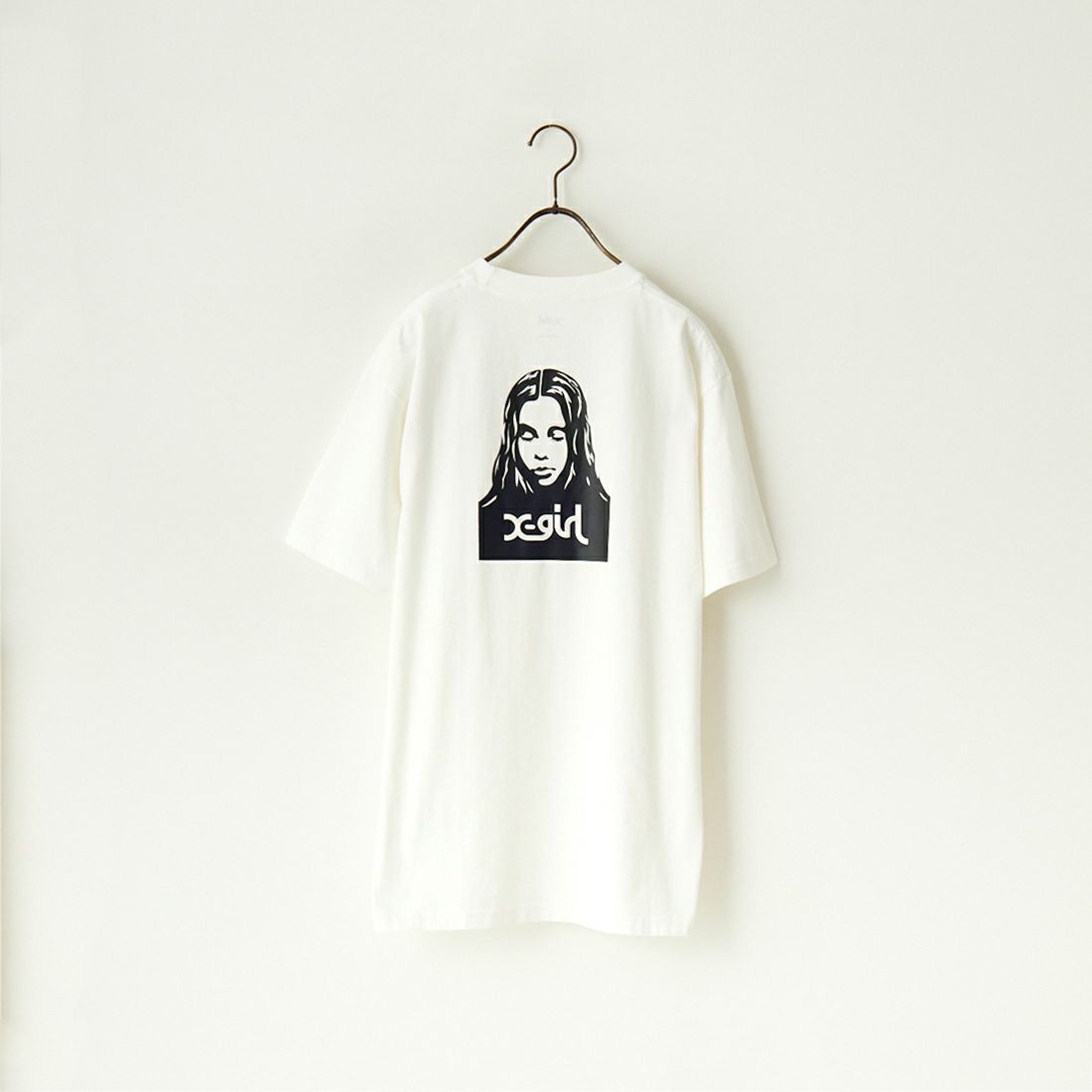 X-girl [エックスガール] フェイスロゴTシャツ [105241011025]