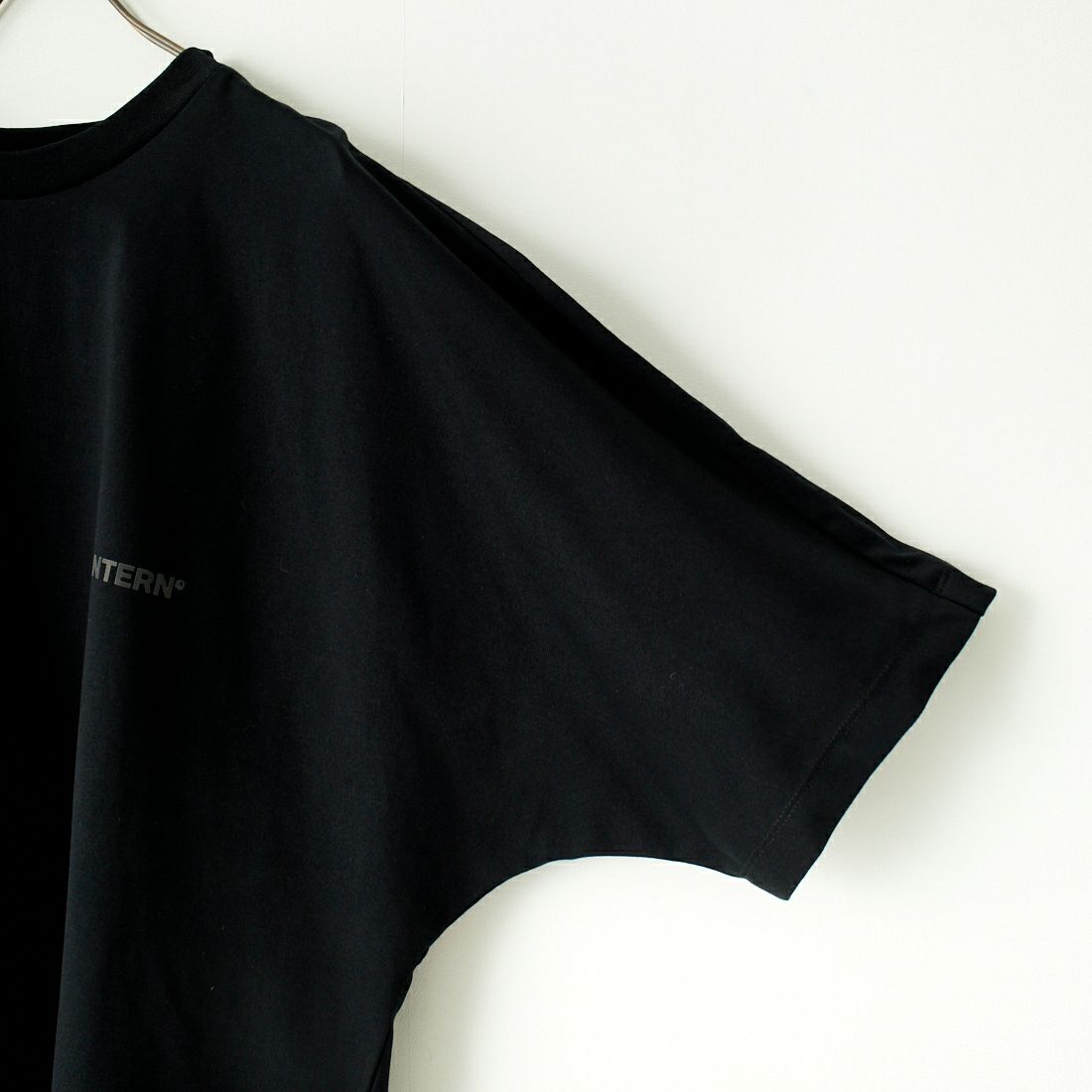 LANTERN [ランタン] ドルマンスリーブ グラフィックTシャツ [MNA-LAN-21] BLACK