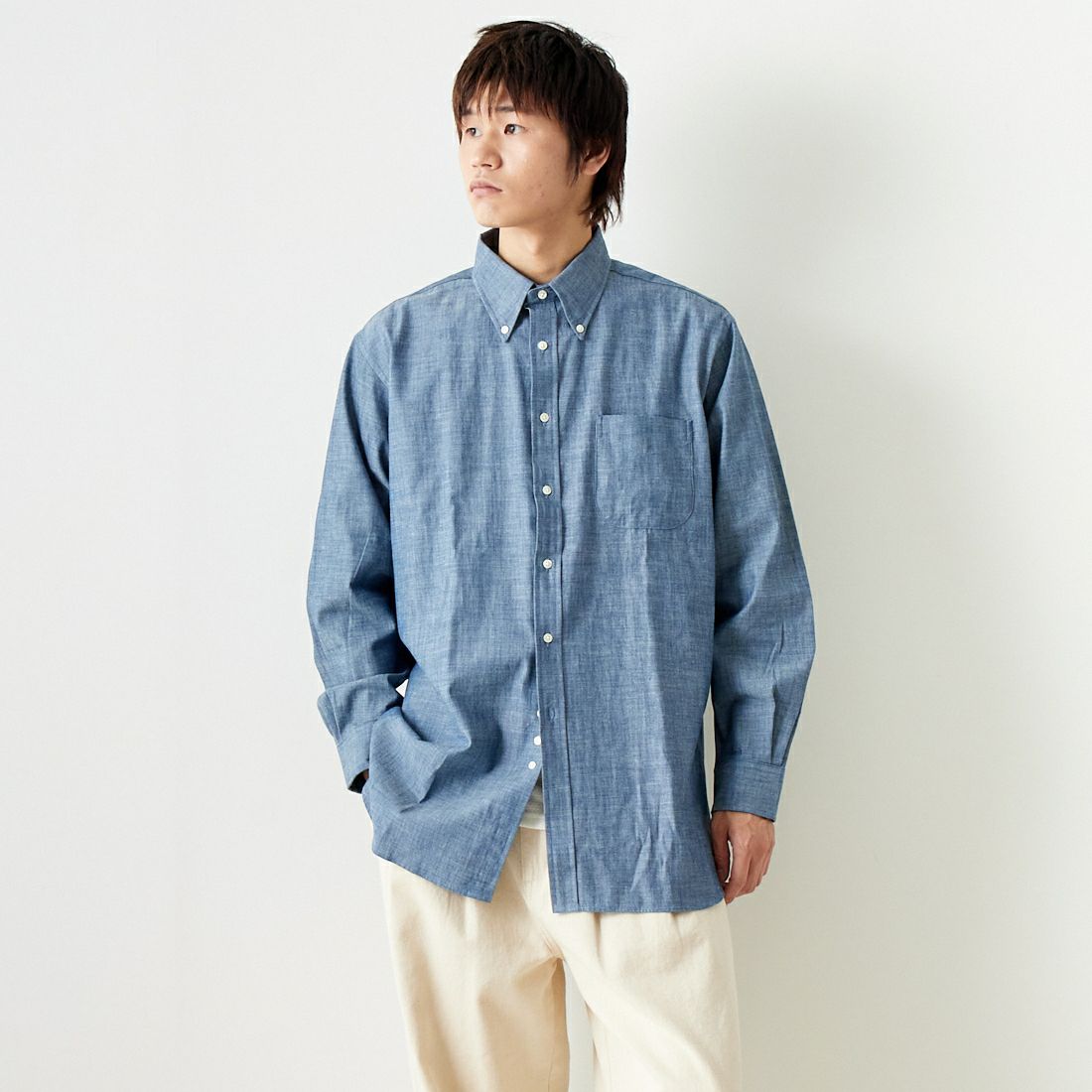 S22NTO-L&&モデル身長：182cm 着用サイズ：16H&&