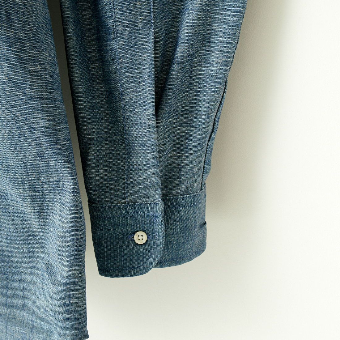 INDIVIDUALIZED SHIRTS [インディビジュアライズド シャツ] 別注 デニムツイルシャツ [IS200016000-M-JF] S22NTO-L