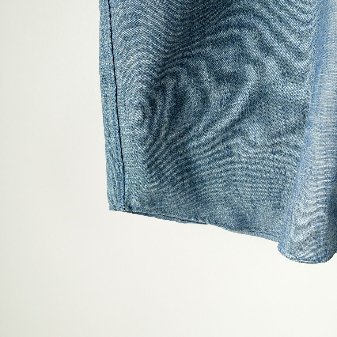 INDIVIDUALIZED SHIRTS [インディビジュアライズド シャツ] 別注 デニムツイルシャツ [IS200016000-M-JF] S22NTO-L