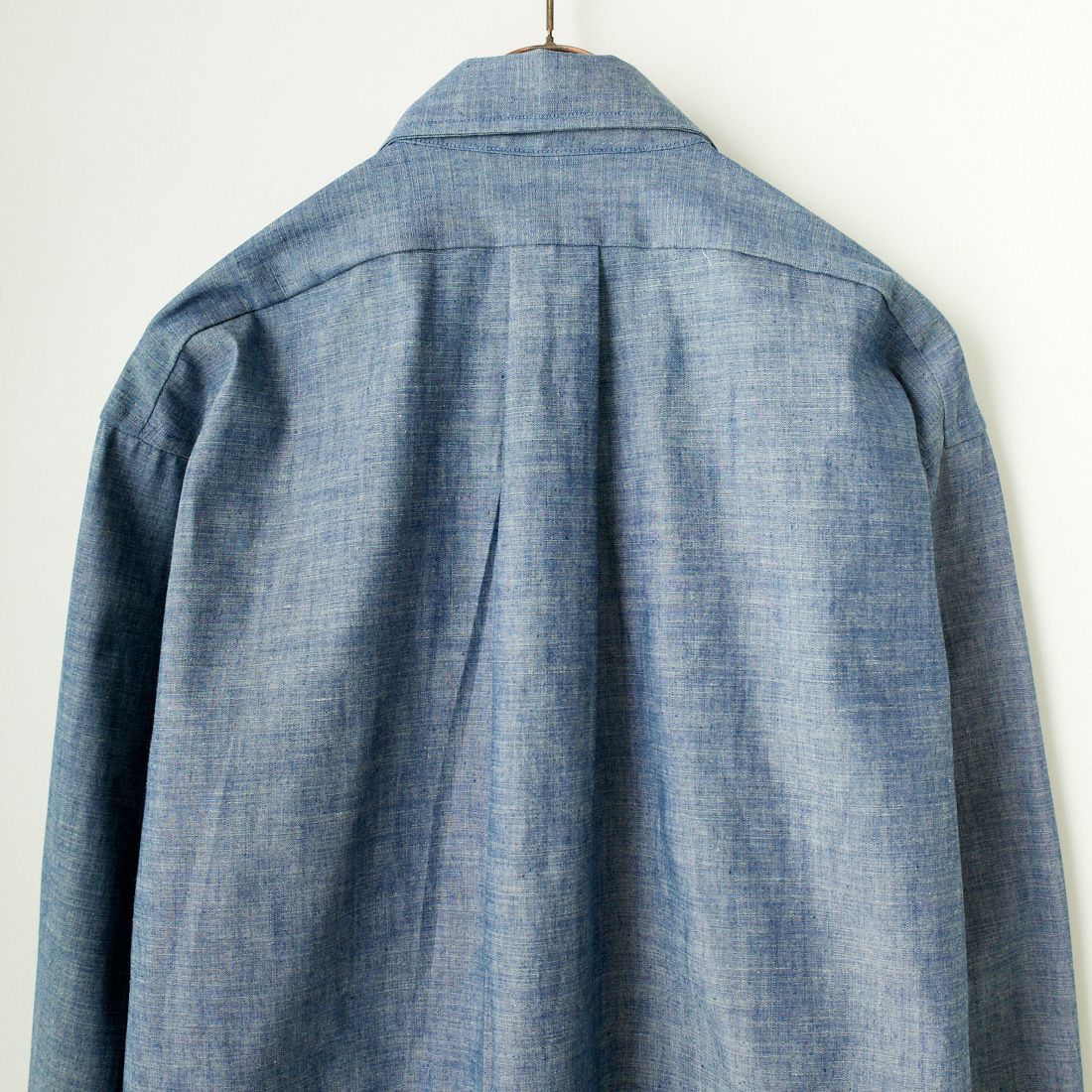 INDIVIDUALIZED SHIRTS [インディビジュアライズド シャツ] 別注 デニムツイルシャツ [IS200016000-M-JF] S22NTO-L