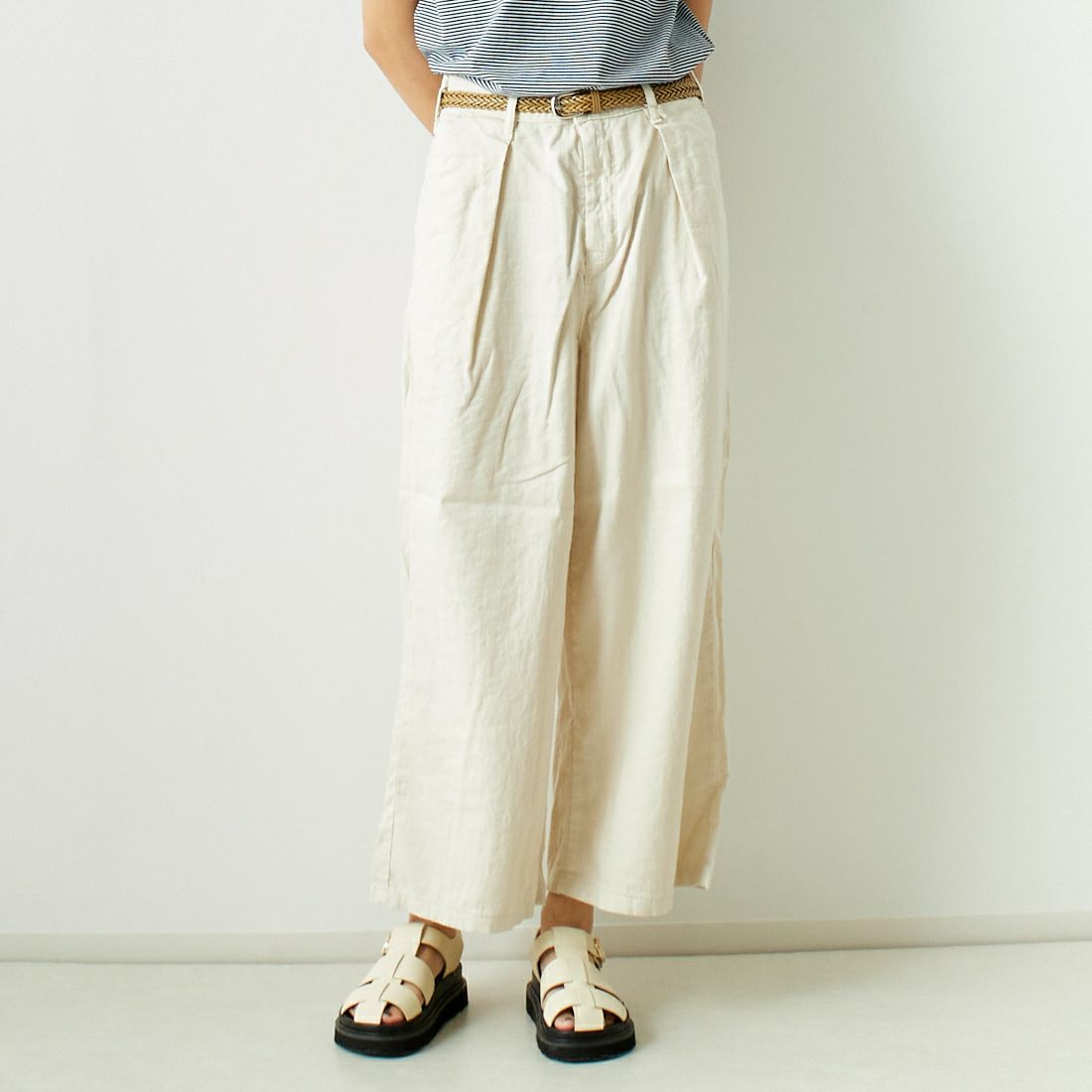 9434 IVORY&&モデル身長：167cm 着用サイズ：S&&