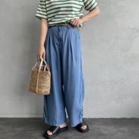 9498 DENIM&&モデル身長：156cm 着用サイズ：S&&