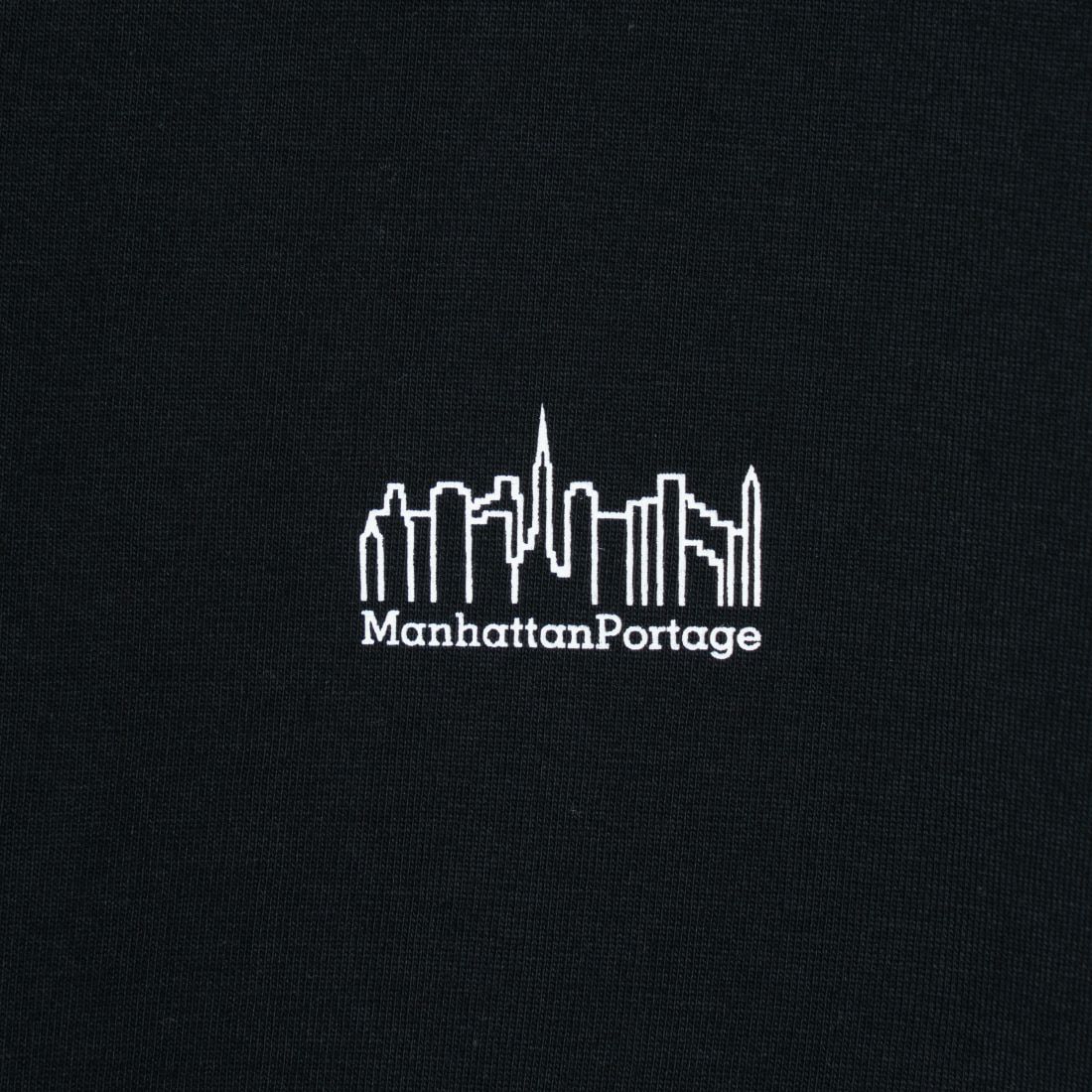 MANHATTAN PORTAGE [マンハッタンポーテージ] ロゴプリントTシャツ [24SS-MP-M579] 09 BLACK
