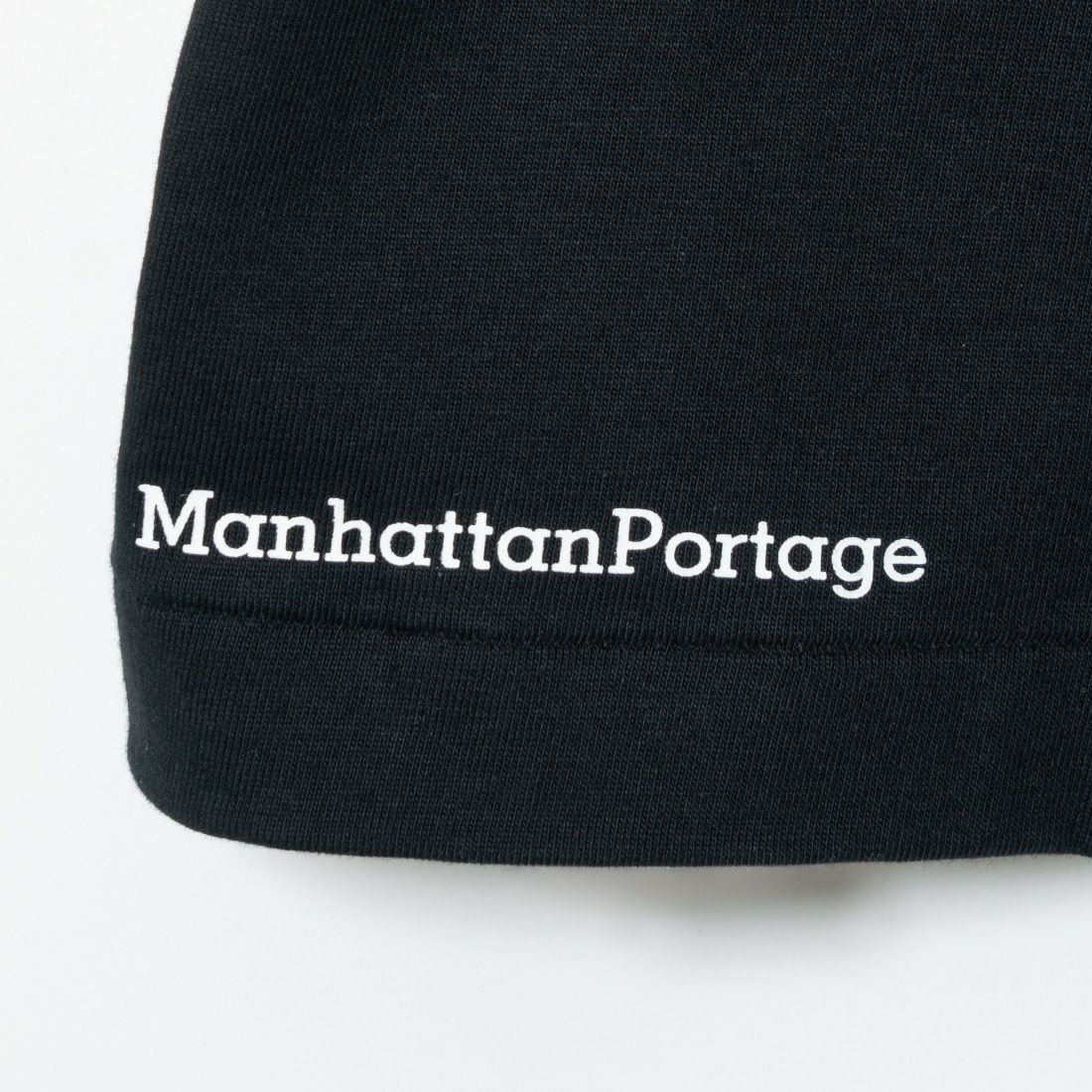 MANHATTAN PORTAGE [マンハッタンポーテージ] ロゴプリントTシャツ [24SS-MP-M579] 09 BLACK