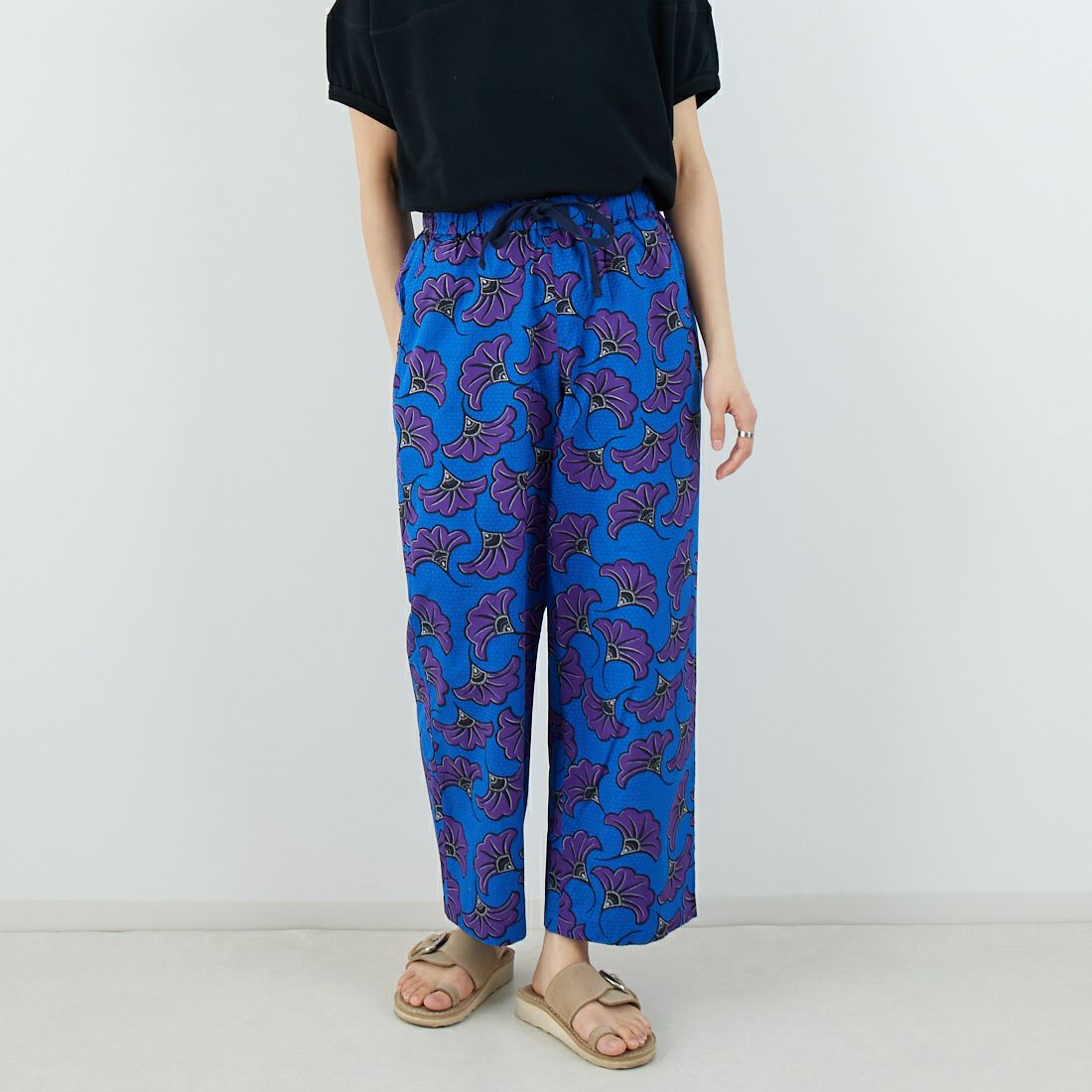 PURPLE FLO&&モデル身長：160cm 着用サイズ：34&&