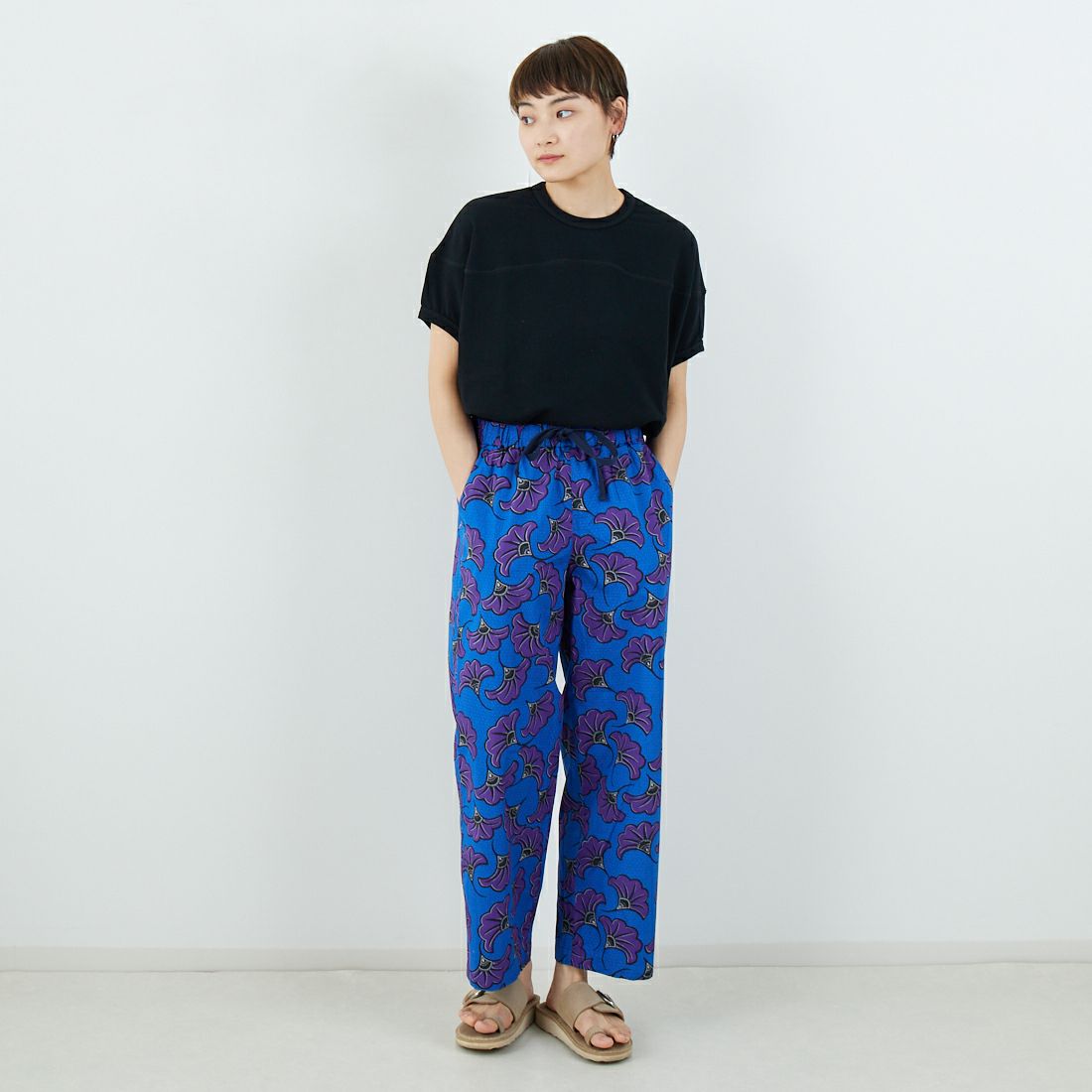 le glazik [ルグラジック] バティック柄プリント コットン