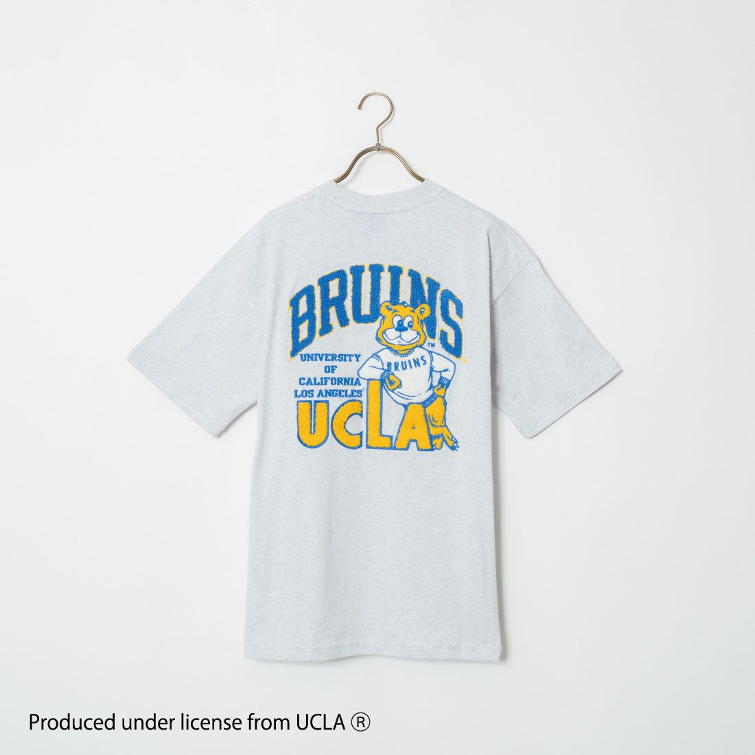 UCLA [ユーシーエルエー] ショートスリーブ ビッグ刺繍Tシャツ [242AN1ST089]