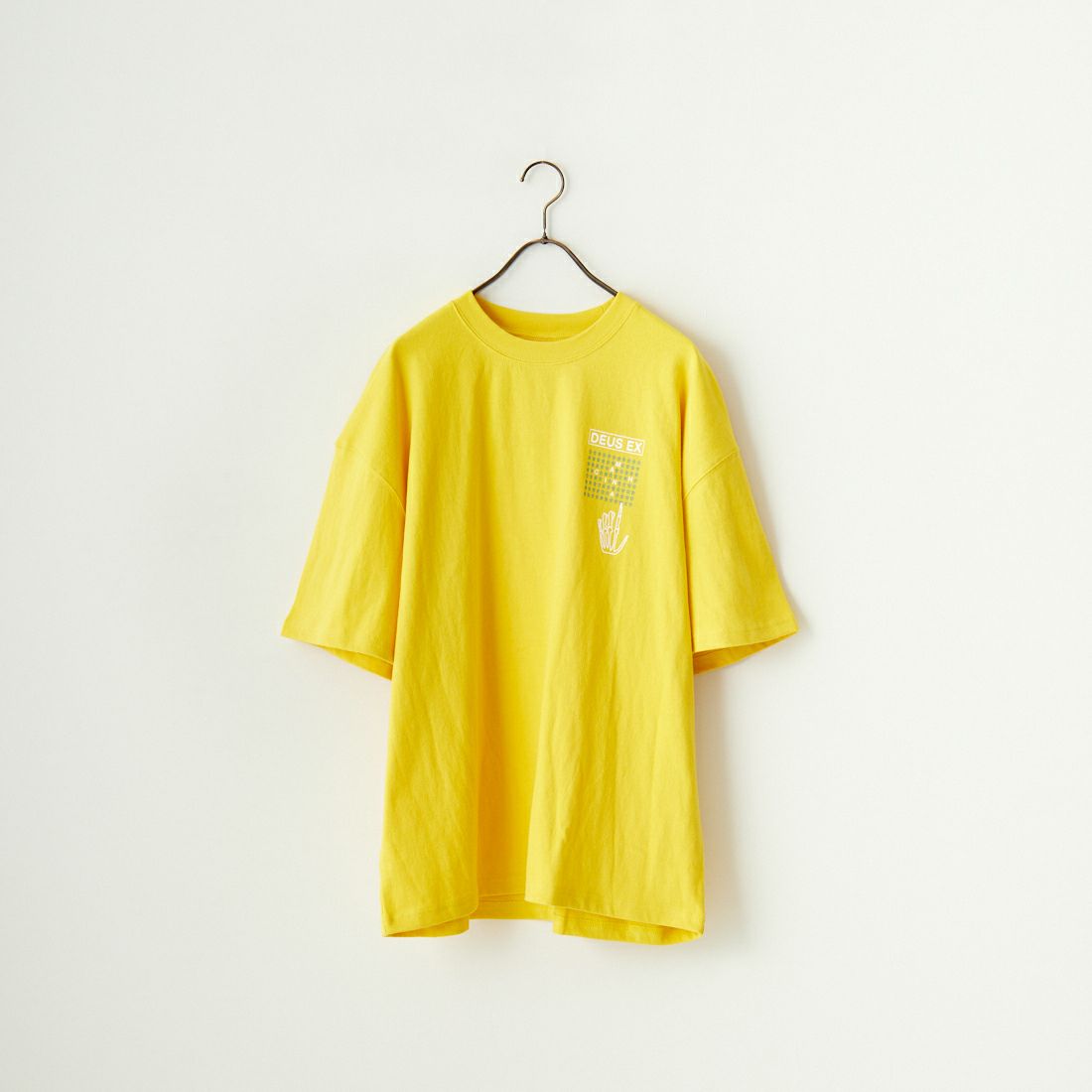 DEUS EX MACHINA [デウス エクス マキナ] PRIMITIVE LEARNING TEE [DMS231191A] CYBER YELL