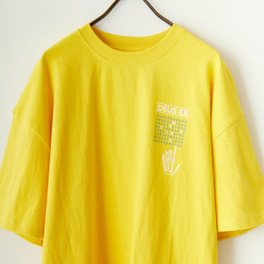 DEUS EX MACHINA [デウス エクス マキナ] PRIMITIVE LEARNING TEE [DMS231191A] CYBER YELL