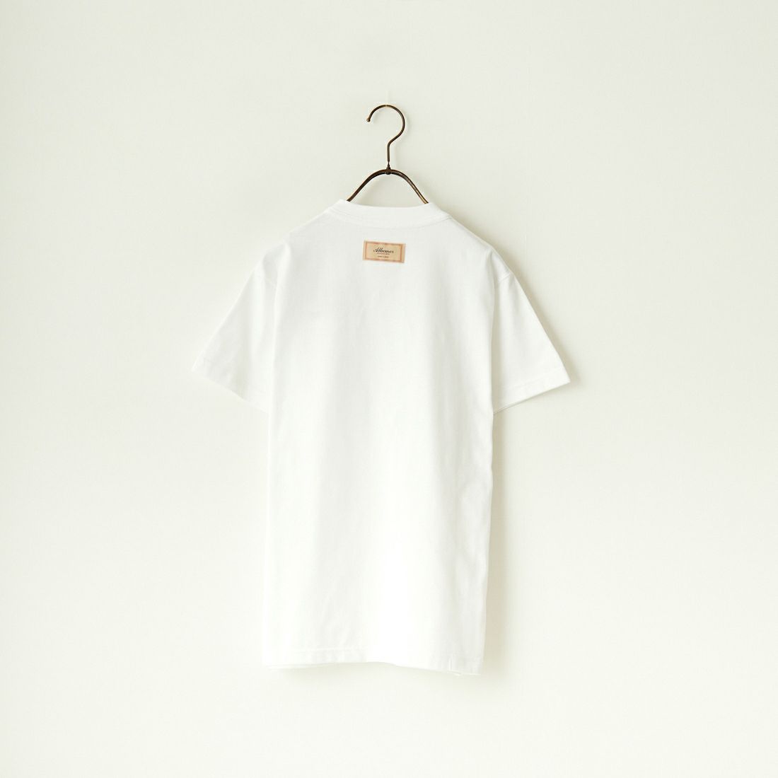 ALLUMER [アリュメール] オーセンティックリンガーTシャツ [8241710] 900 WHITE