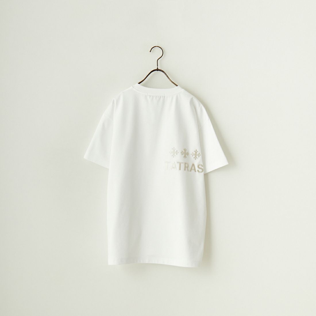 TATRAS [タトラス] NUNKI/ヌンキ ブランドロゴTシャツ [MTAT24S8193-M] WHITE