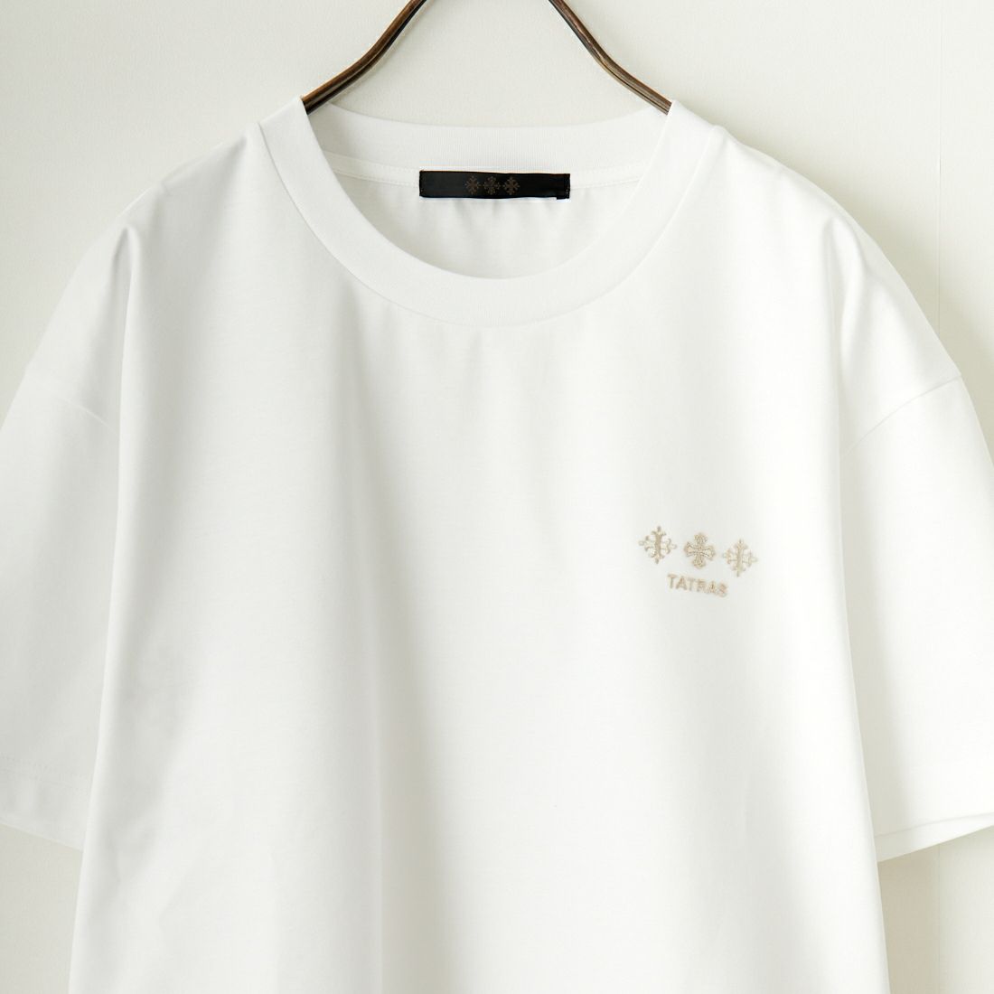TATRAS [タトラス] NUNKI/ヌンキ ブランドロゴTシャツ [MTAT24S8193-M] WHITE