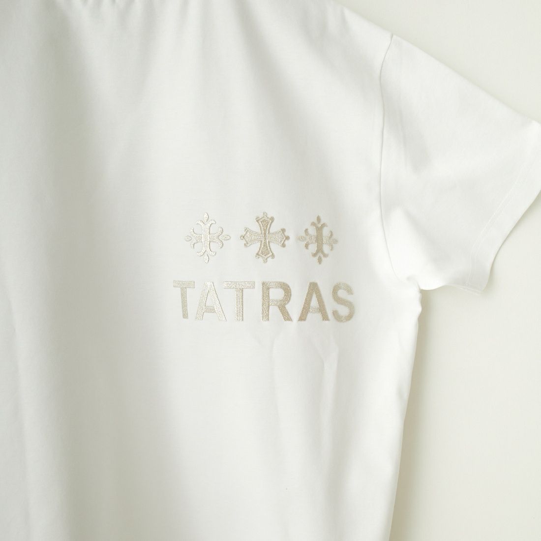 TATRAS [タトラス] NUNKI/ヌンキ ブランドロゴTシャツ [MTAT24S8193-M] WHITE