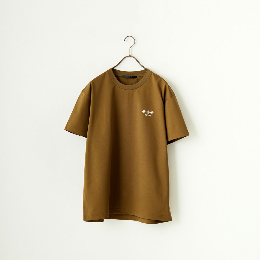 TATRAS [タトラス] NUNKI/ヌンキ ブランドロゴTシャツ [MTAT24S8193-M] KHAKI