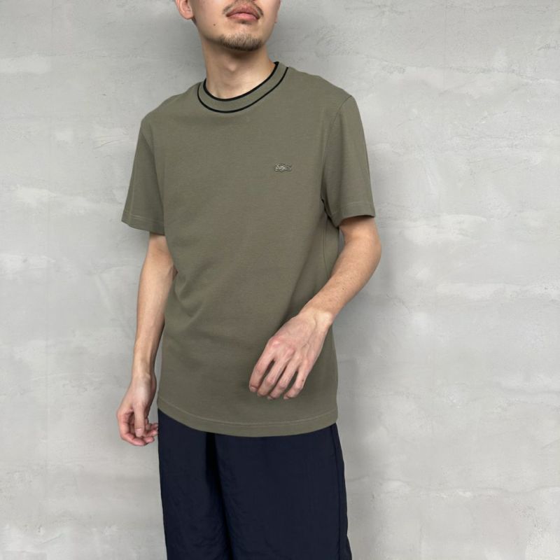 LACOSTE [ラコステ] リラックスフィットニットTシャツ [TH089