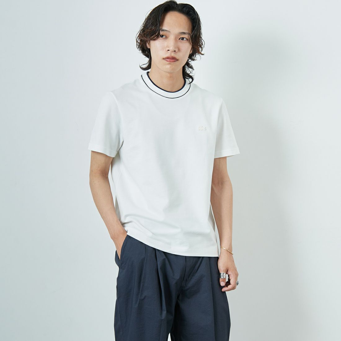 70V WHITE&&モデル身長：179cm 着用サイズ：4&&