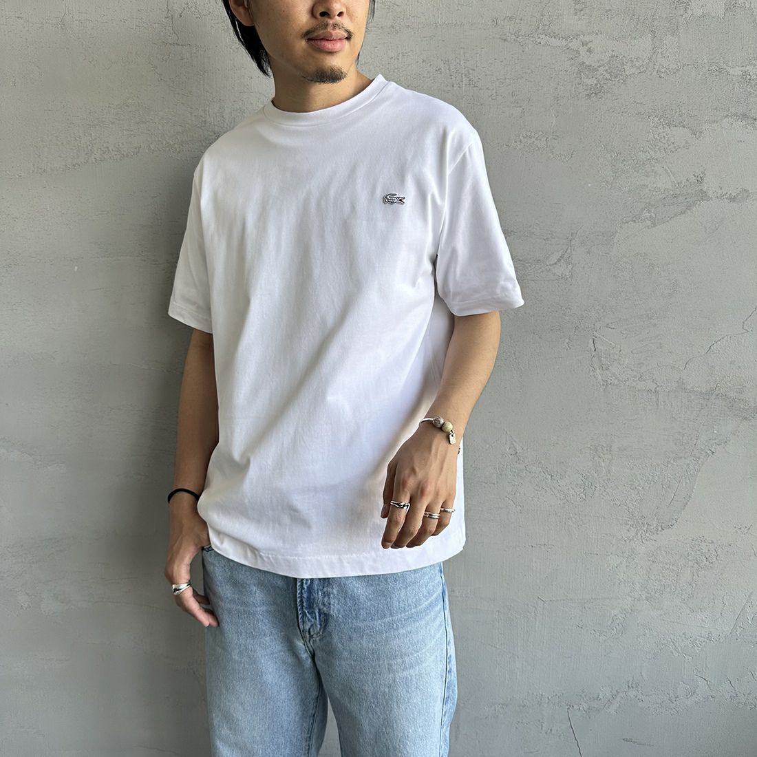 LACOSTE [ラコステ] クルーネックTシャツ [TH5582]