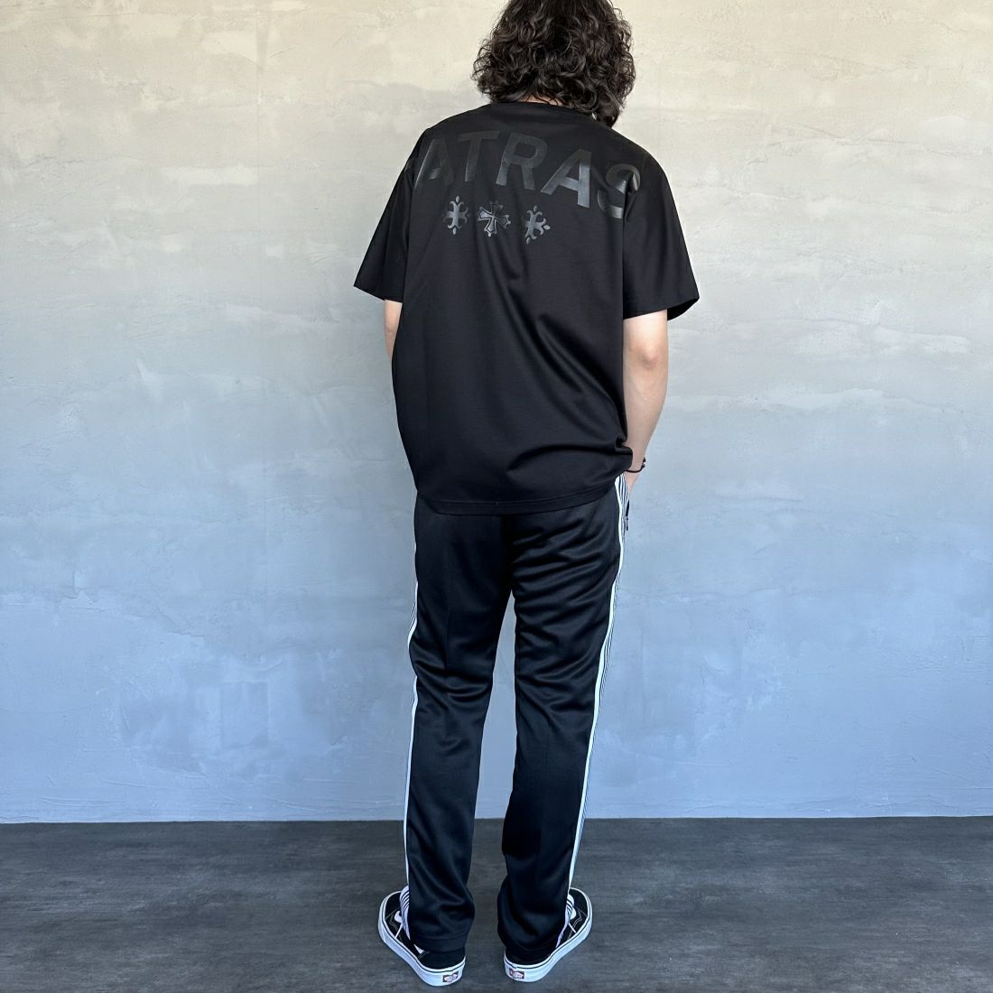 TATRAS [タトラス] EION/エイオン クルーネックTシャツ [MTAT24S8239-M] BLACK &&モデル身長：173cm 着用サイズ：3&&
