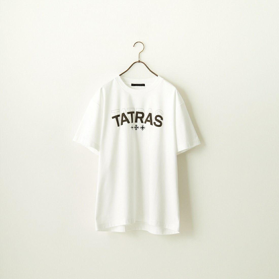 TATRAS [タトラス] ANICETO/アニチェート ロゴTシャツ [MTAT24S8261-M] WHITE