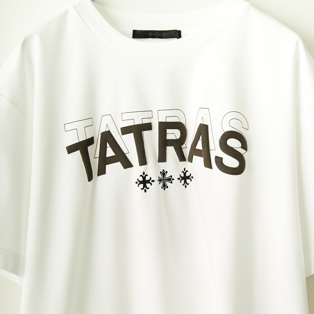 TATRAS [タトラス] ANICETO/アニチェート ロゴTシャツ [MTAT24S8261-M] WHITE