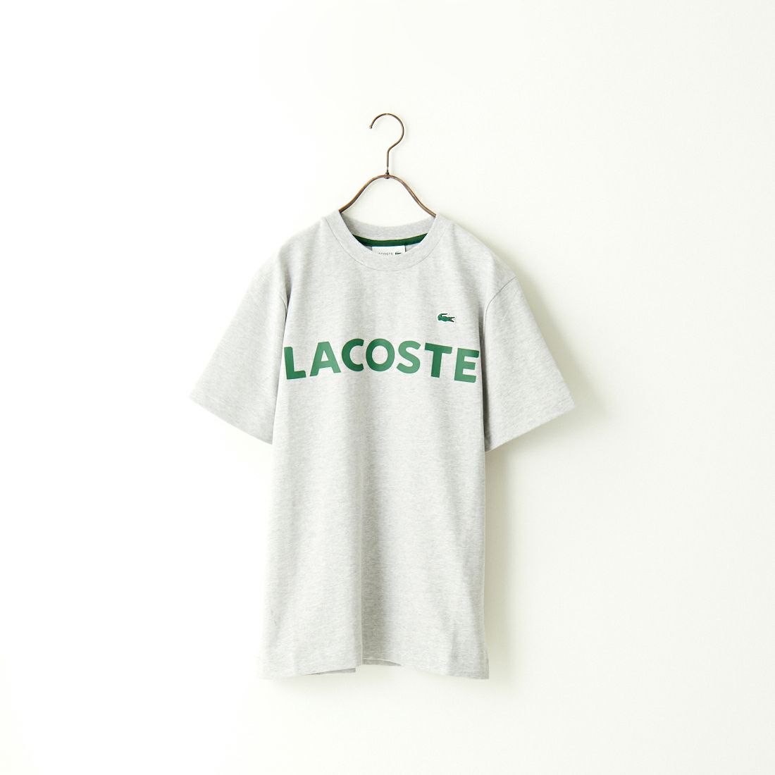LACOSTE [ラコステ] ヘビーウェイトロゴTシャツ [TH2299] CCA SIKVER