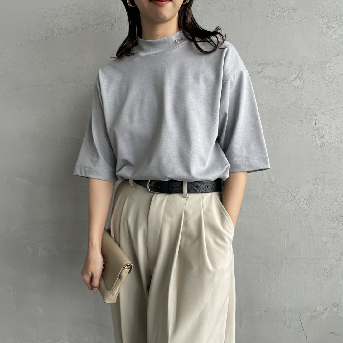 CCA L.GREY&&モデル身長：163cm 着用サイズ：2&&