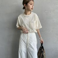 XFJ ECRU&&モデル身長：150cm 着用サイズ：2&&